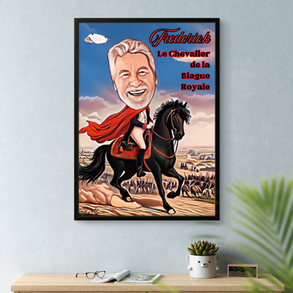 Le Chevalier - Affiche Personnalisée