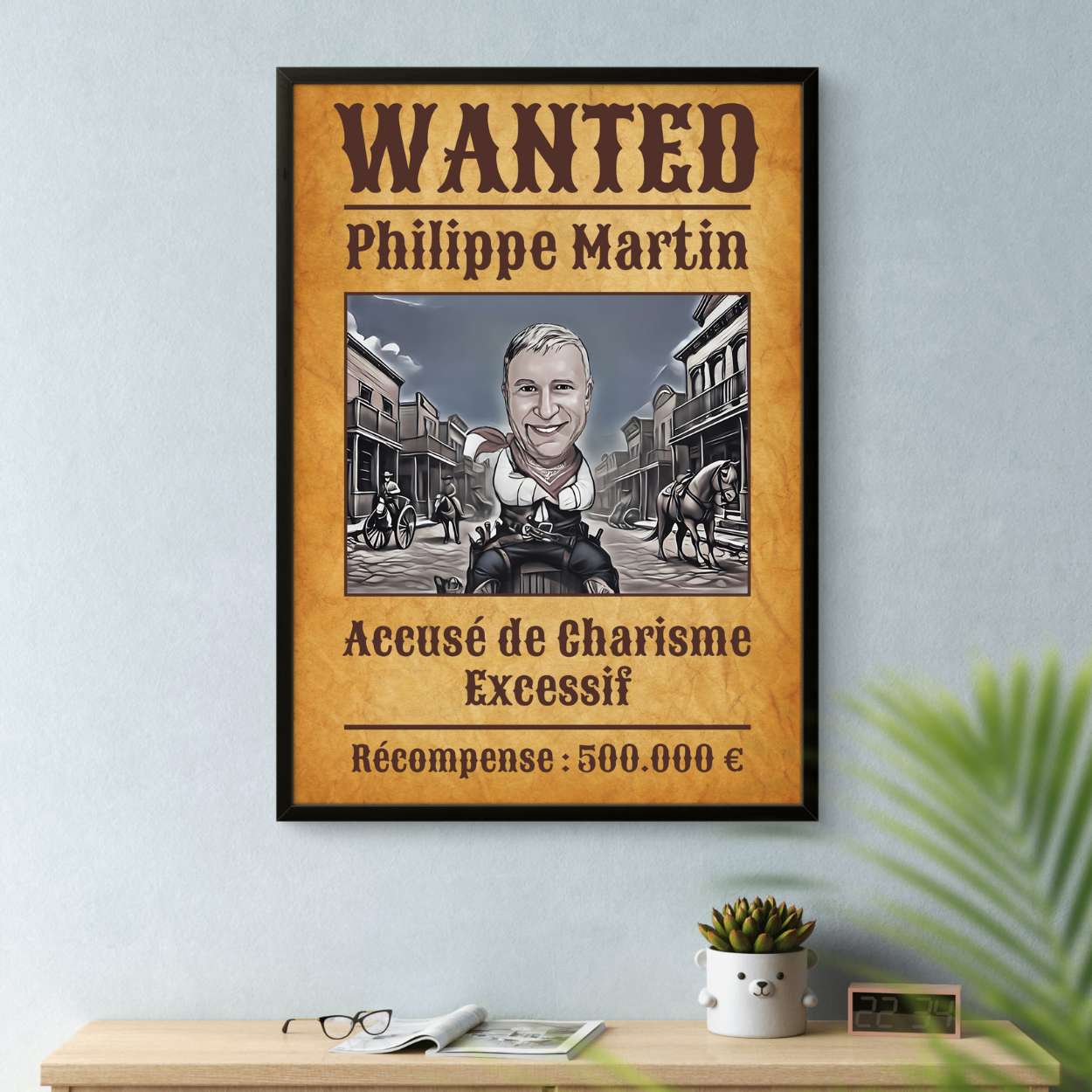 Wanted - Affiche Personnalisée