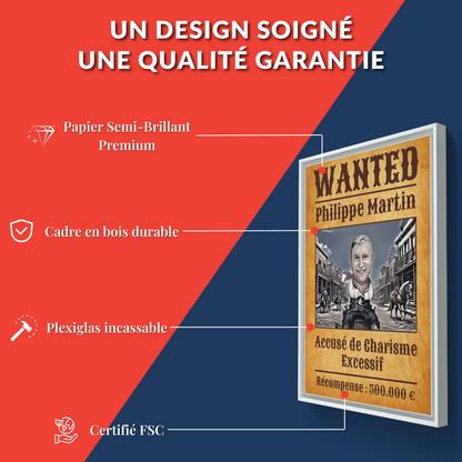 Wanted - Affiche Personnalisée